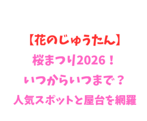 【花のじゅうたん】芝桜2026！いつからいつまで？人気スポットを網羅