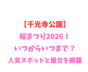 【千光寺公園】桜まつり2026！いつからいつまで？人気スポットと屋台を網羅