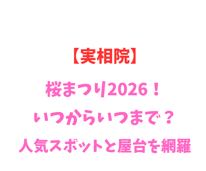 【実相院】桜まつり2026！いつからいつまで？人気スポットを網羅