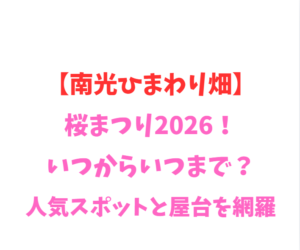 【南光ひまわり畑】2026！いつからいつまで？人気スポットを網羅